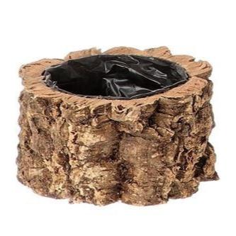 Cork Bark &#39;Pot Planter&#39; (DRY) (Various Sizes)