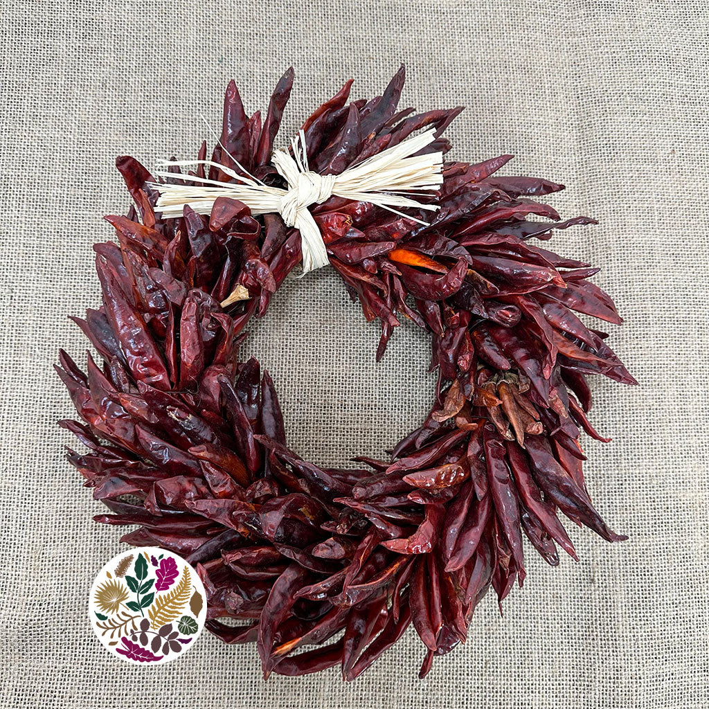 Wreath 'Chili Peppers' (DRY) (Various Sizes)