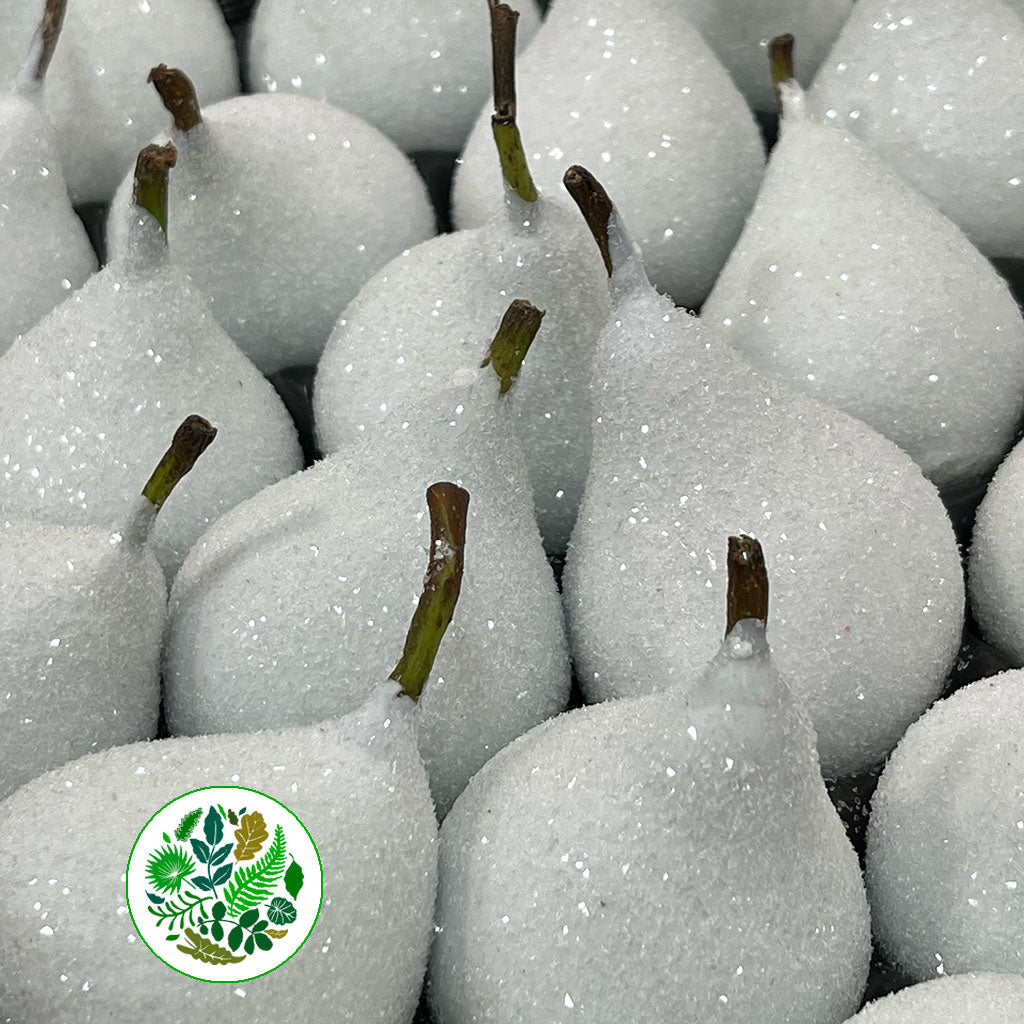 Waxed 'Pears' (Various Colours) 'With and Without Glitter' (x39)