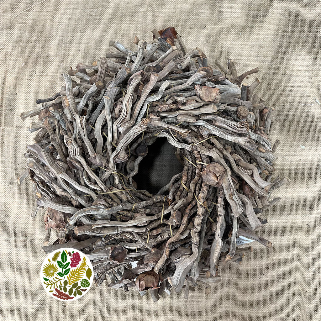 Wreath &#39;Botay&#39; (Natural) (DRY) (Various Sizes)