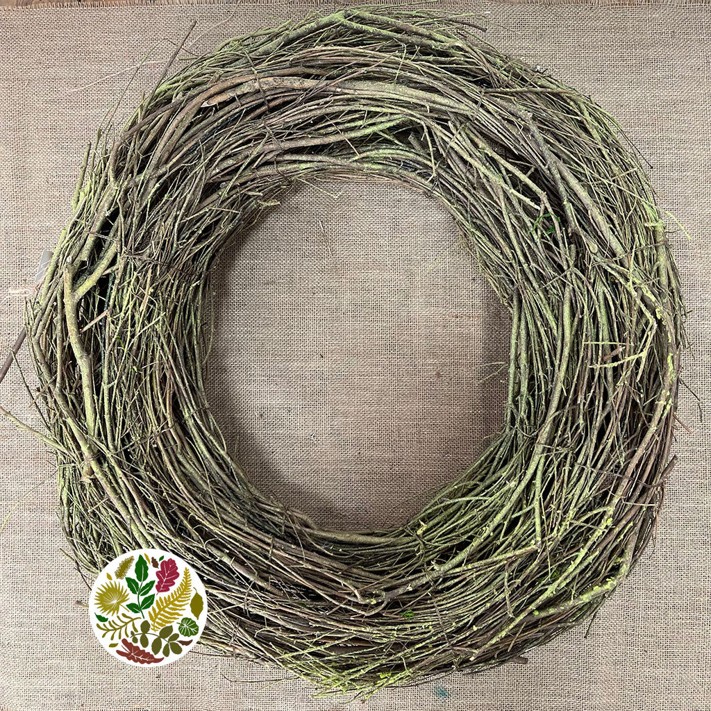 Wreath &#39;Knotweed&#39; (Natural) (DRY) (Various Sizes)
