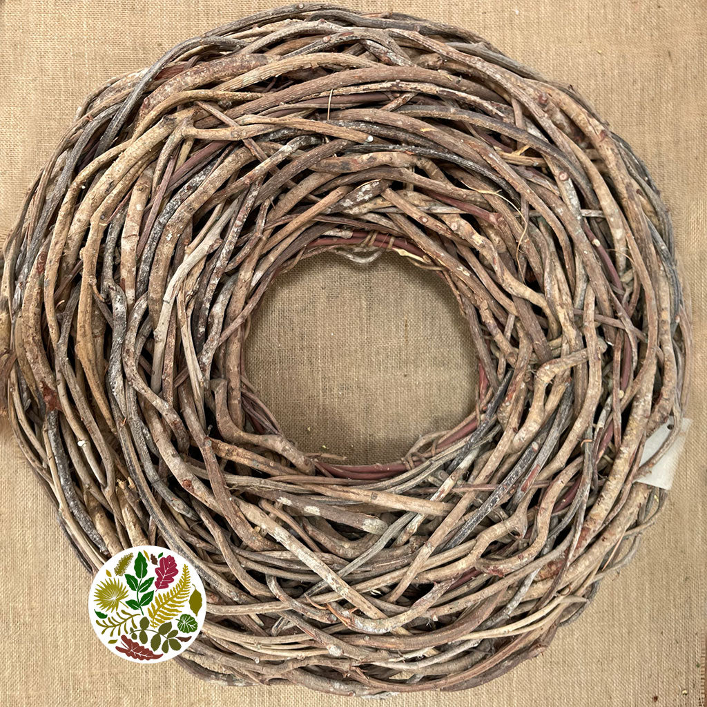 Wreath &#39;Crazy Vine&#39; (Natural) (DRY) (Various Sizes)