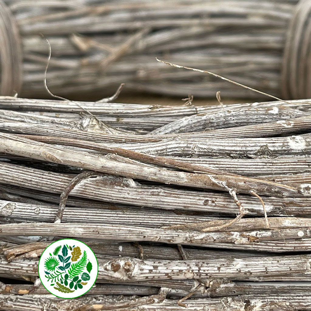 Wreath 'Marilia' (White Wash) (DRY) (Various Sizes)