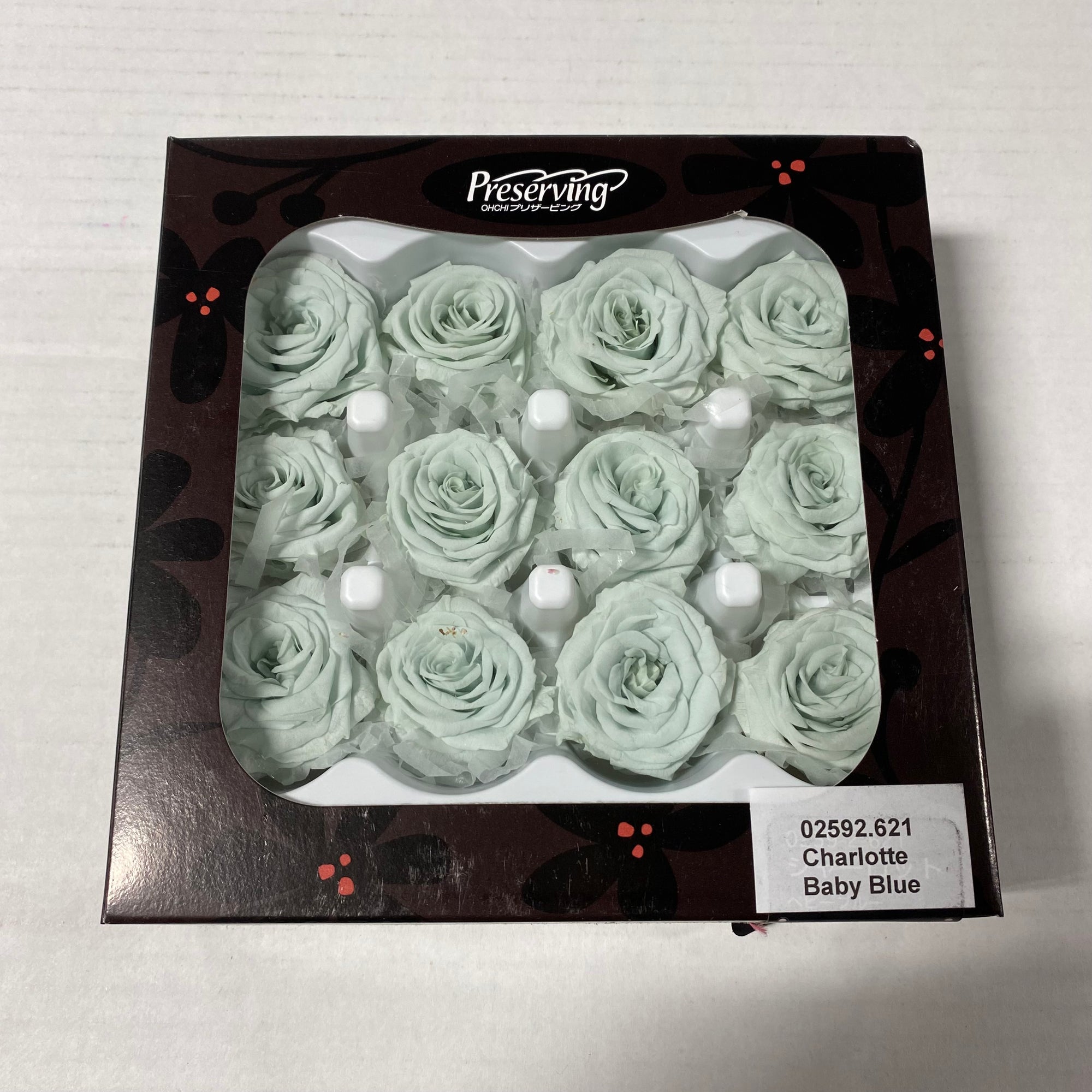 Rose Heads 'Preserved' (Various Colours & Sizes)