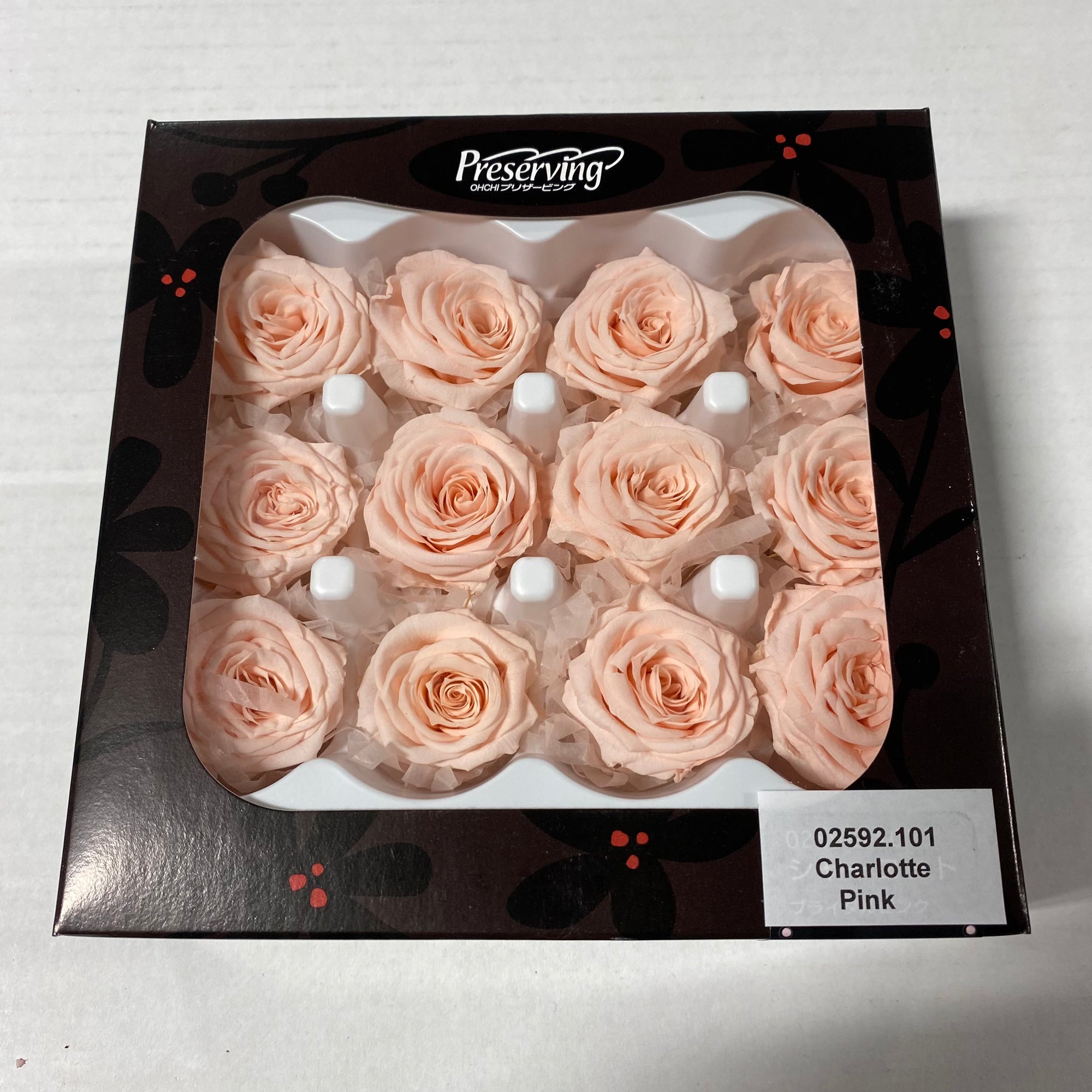 Rose Heads 'Preserved' (Various Colours & Sizes)