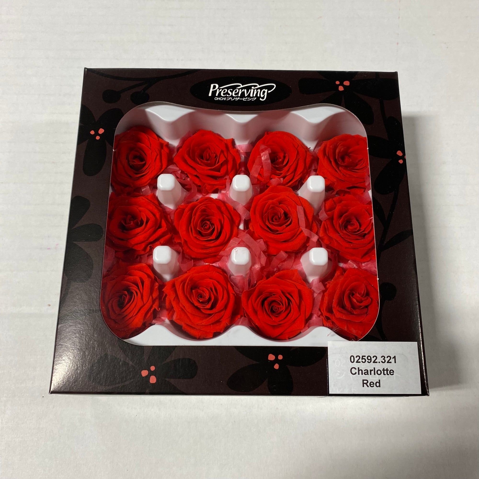 Rose Heads 'Preserved' (Various Colours & Sizes)