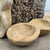 Teak 'Bowl' Dakon (3 Holes) (DRY) (H38cm x D11cm)