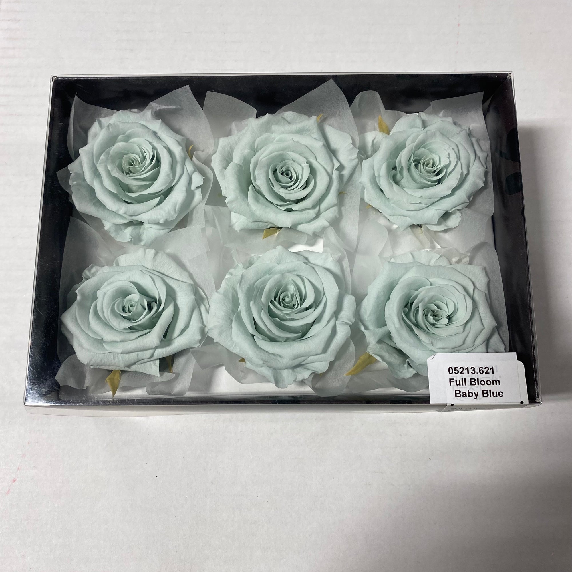 Rose Heads 'Preserved' (Various Colours & Sizes)