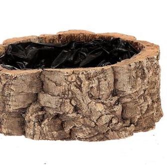 Cork Bark &#39;Pot Planter&#39; (DRY) (Various Sizes)