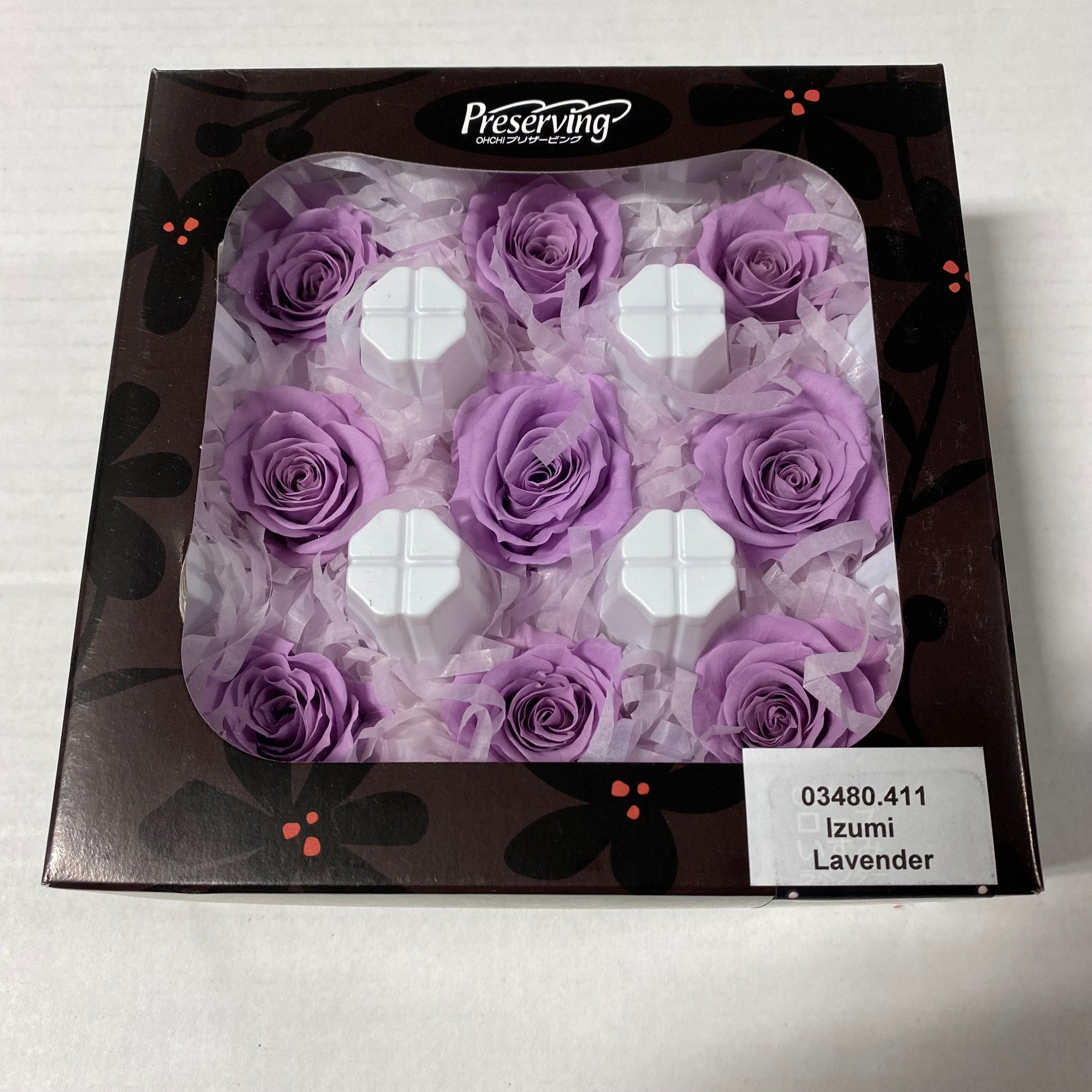 Rose Heads 'Preserved' (Various Colours & Sizes)