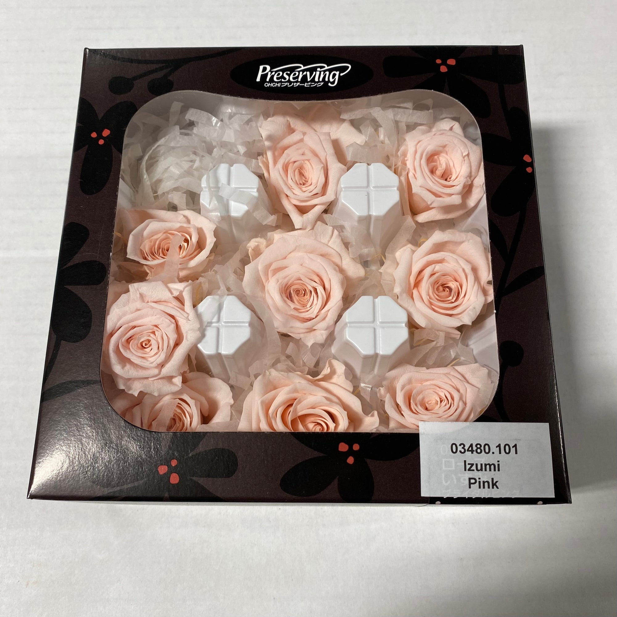 Rose Heads 'Preserved' (Various Colours & Sizes)