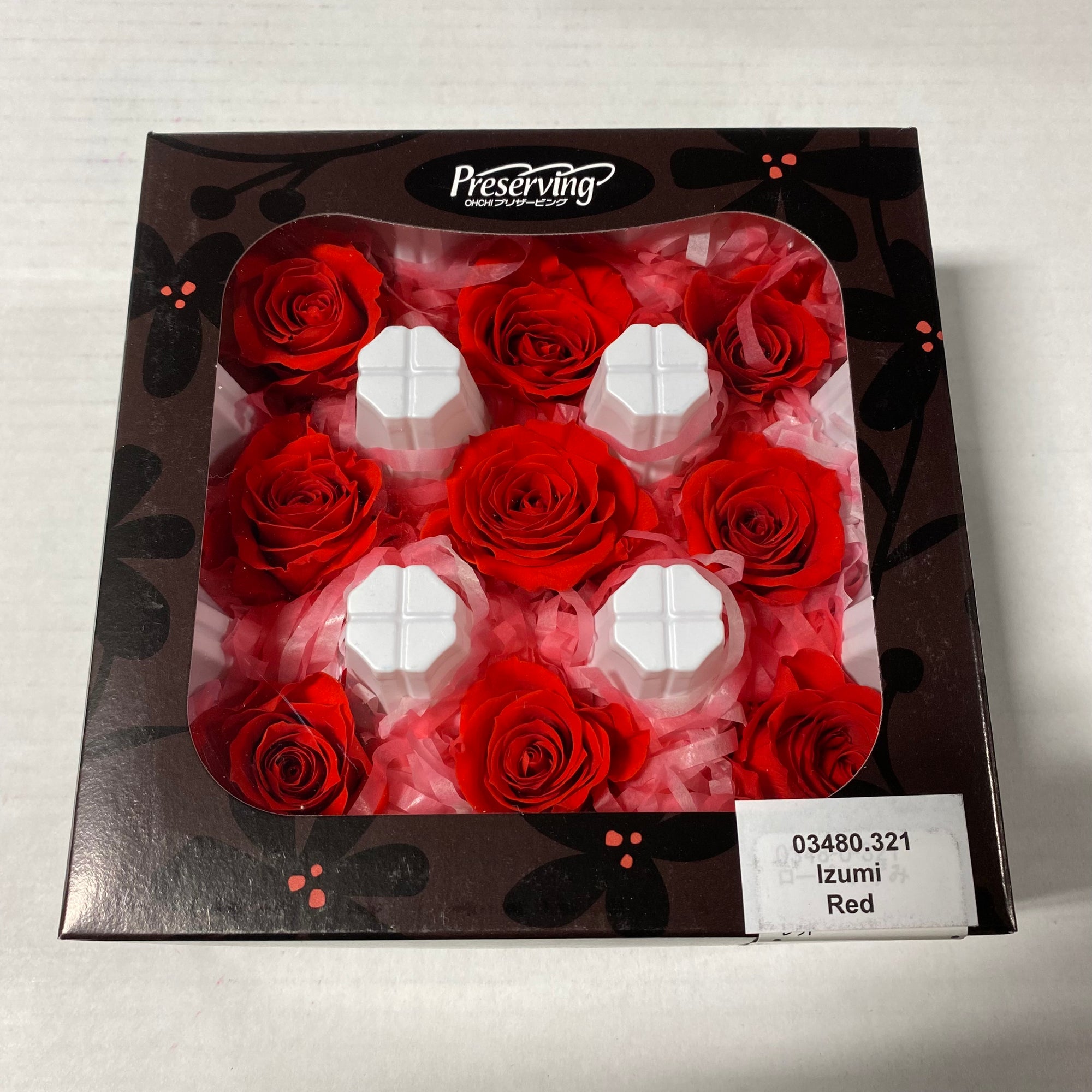 Rose Heads 'Preserved' (Various Colours & Sizes)