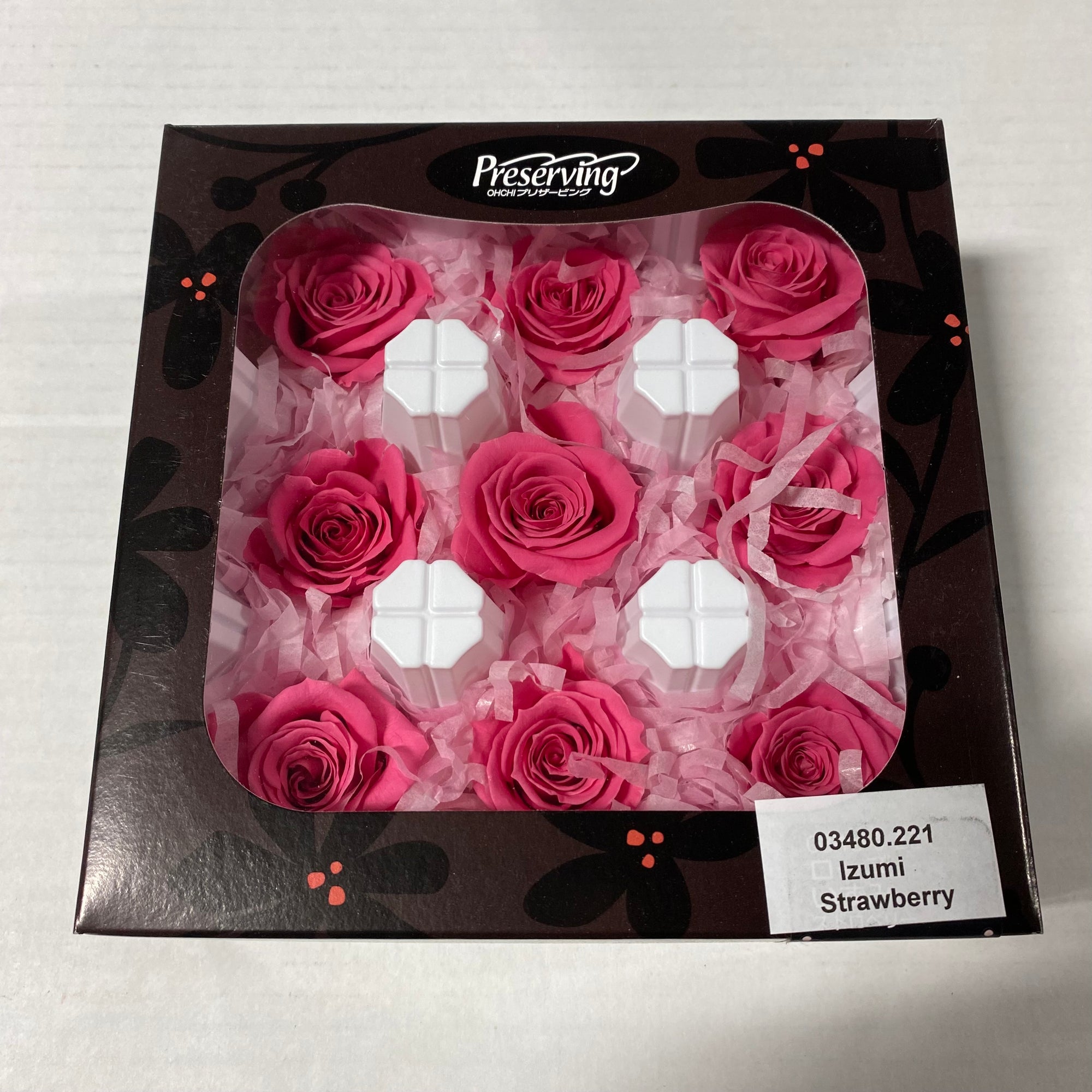 Rose Heads 'Preserved' (Various Colours & Sizes)