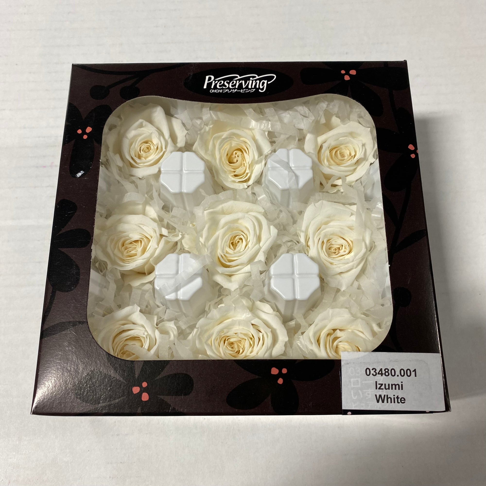 Rose Heads 'Preserved' (Various Colours & Sizes)