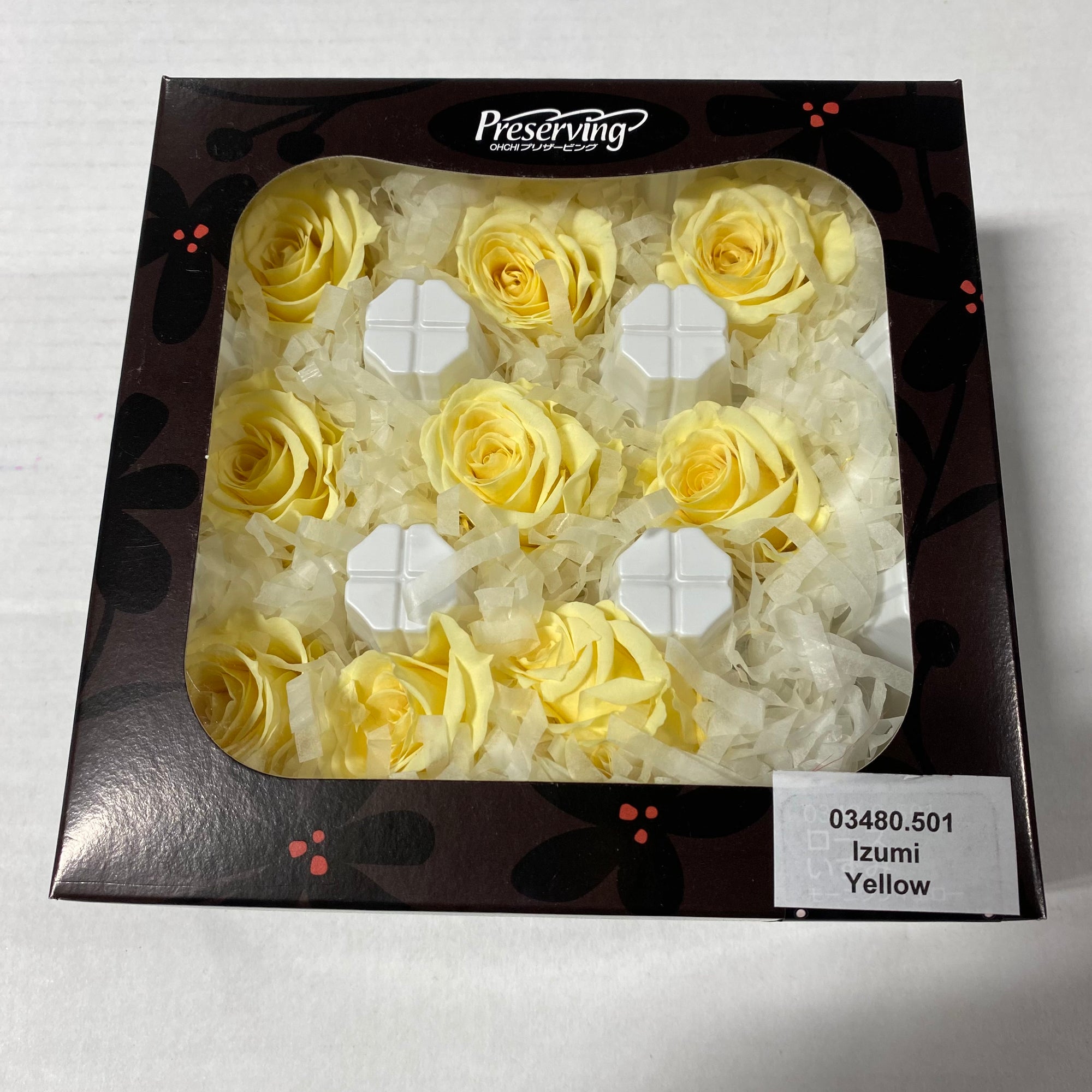 Rose Heads 'Preserved' (Various Colours & Sizes)