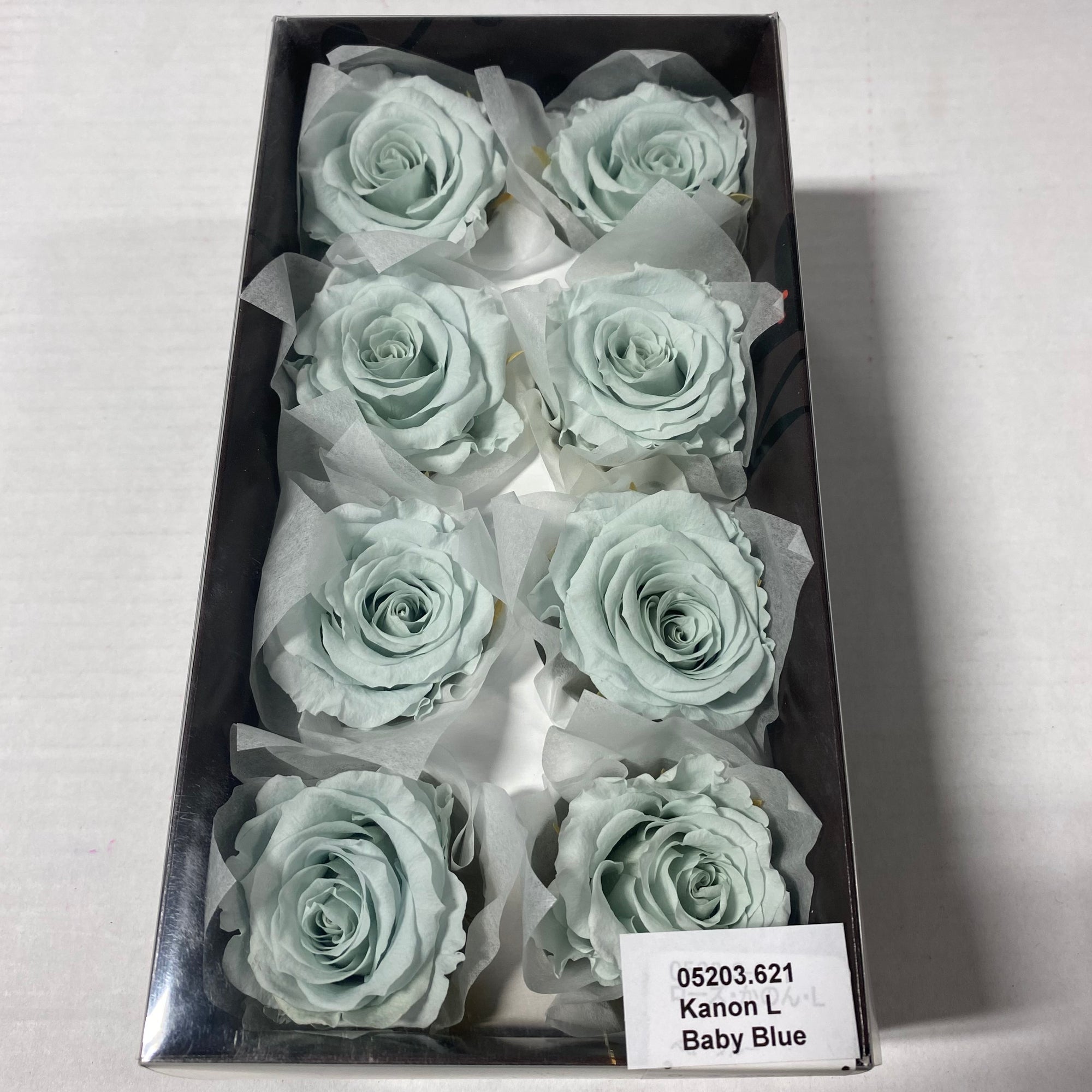 Rose Heads 'Preserved' (Various Colours & Sizes)