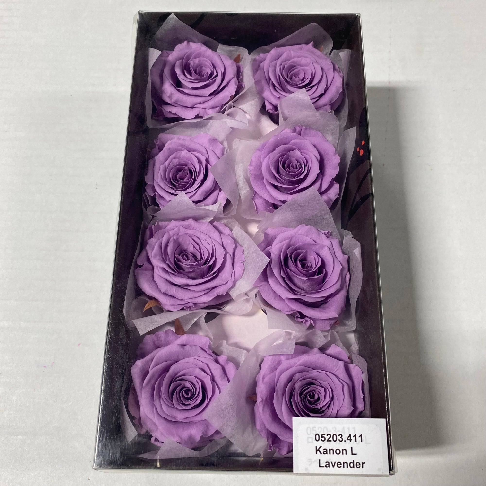 Rose Heads 'Preserved' (Various Colours & Sizes)