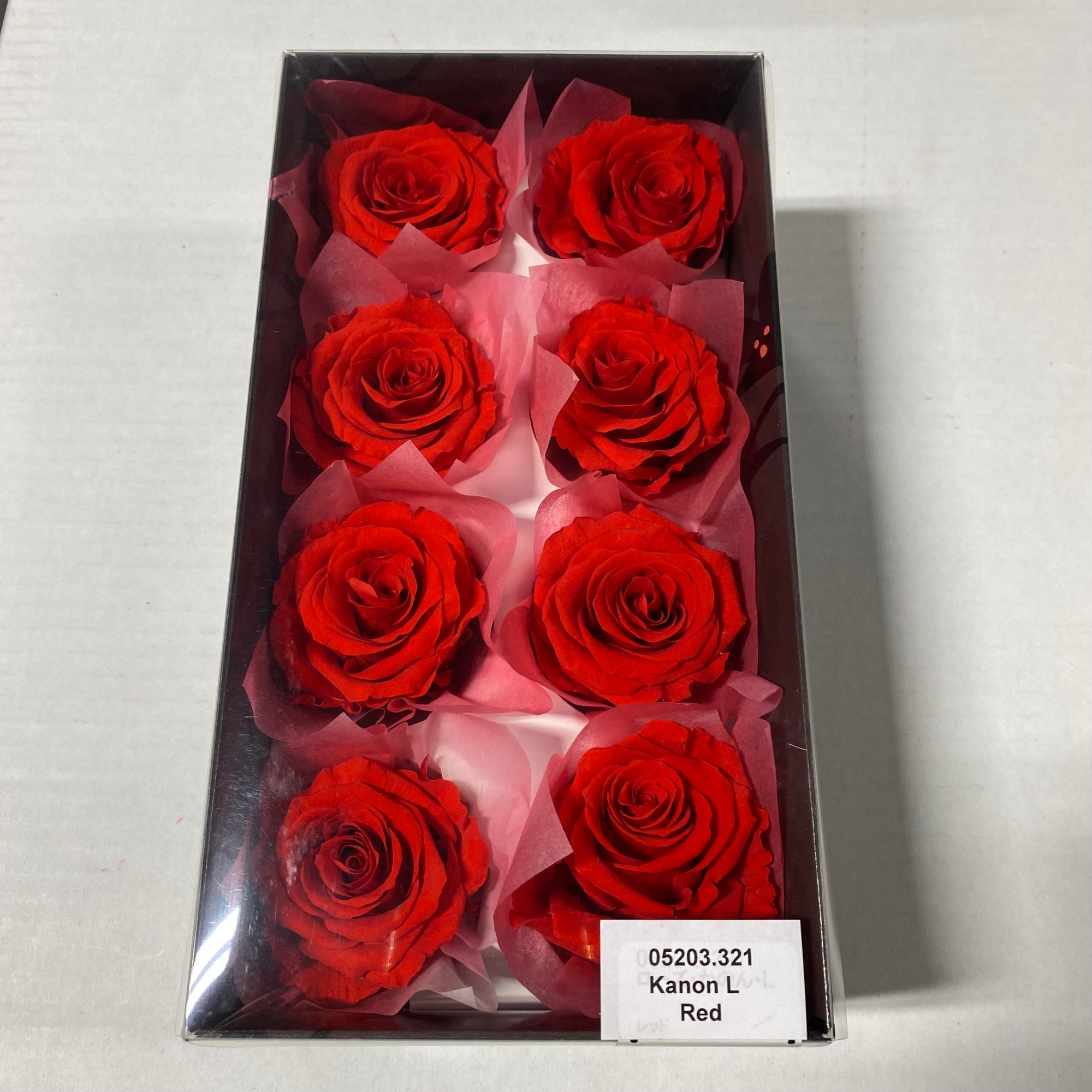 Rose Heads 'Preserved' (Various Colours & Sizes)