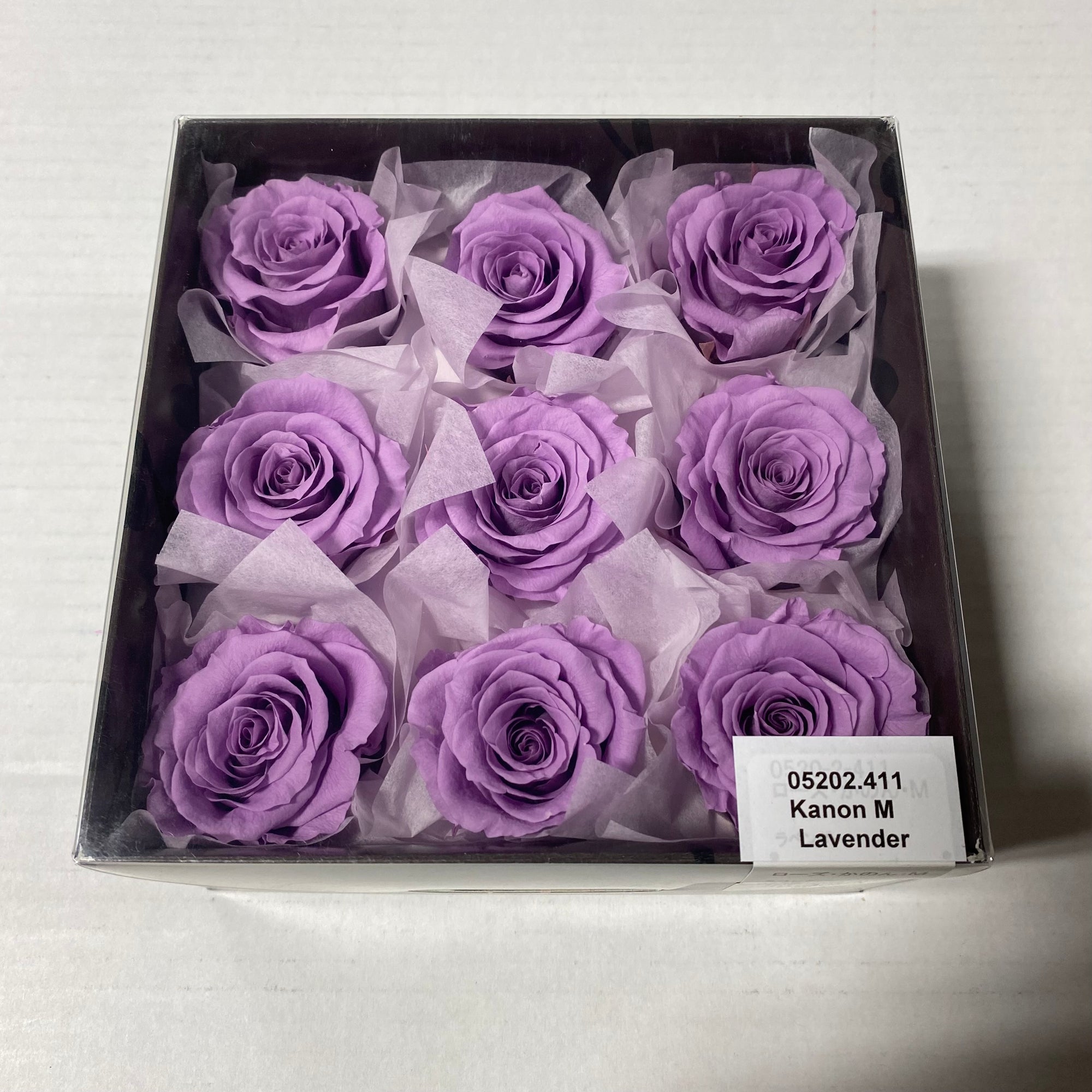 Rose Heads 'Preserved' (Various Colours & Sizes)