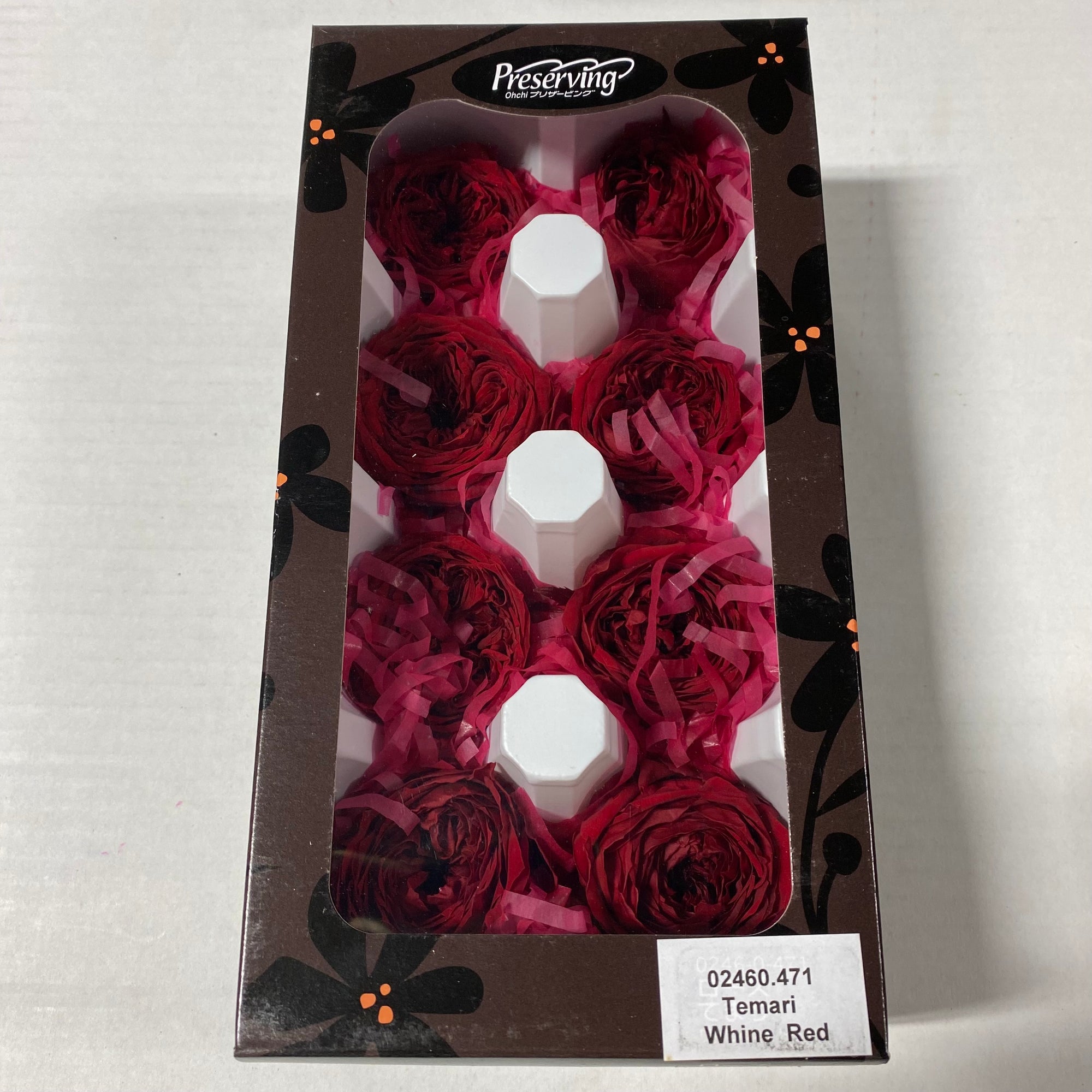 Rose Heads 'Preserved' (Various Colours & Sizes)