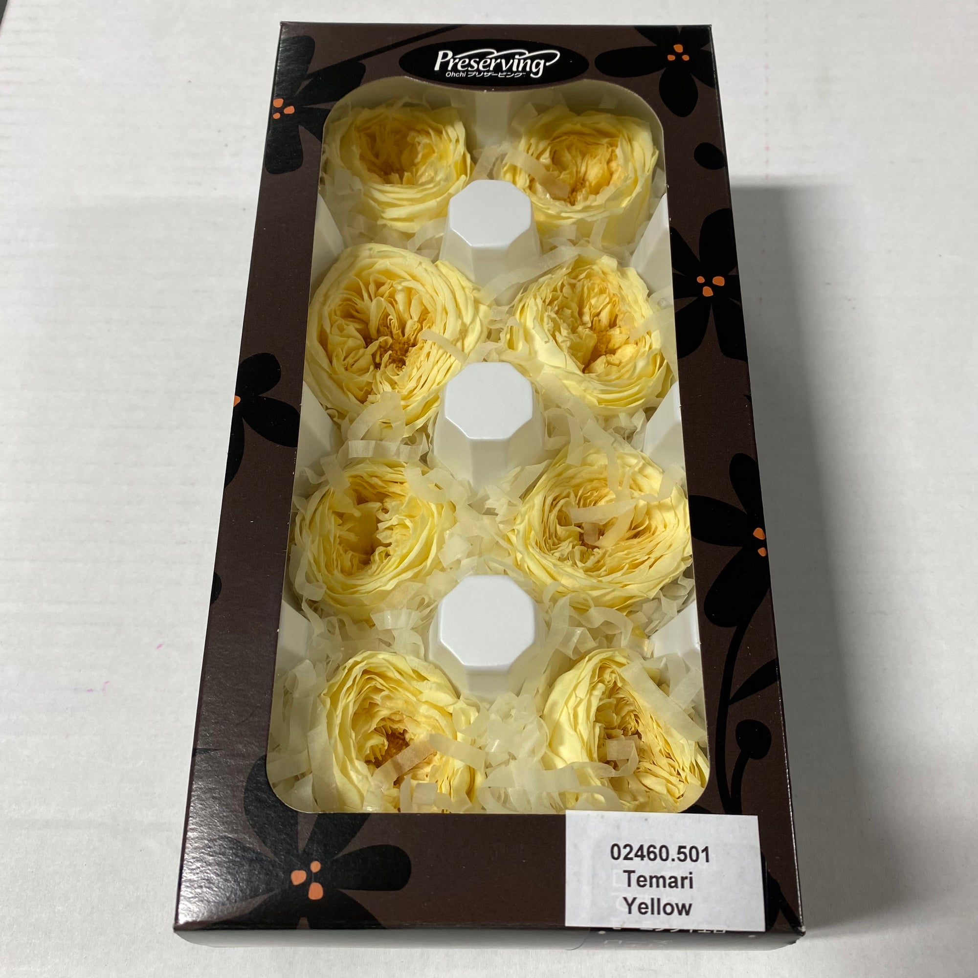 Rose Heads 'Preserved' (Various Colours & Sizes)