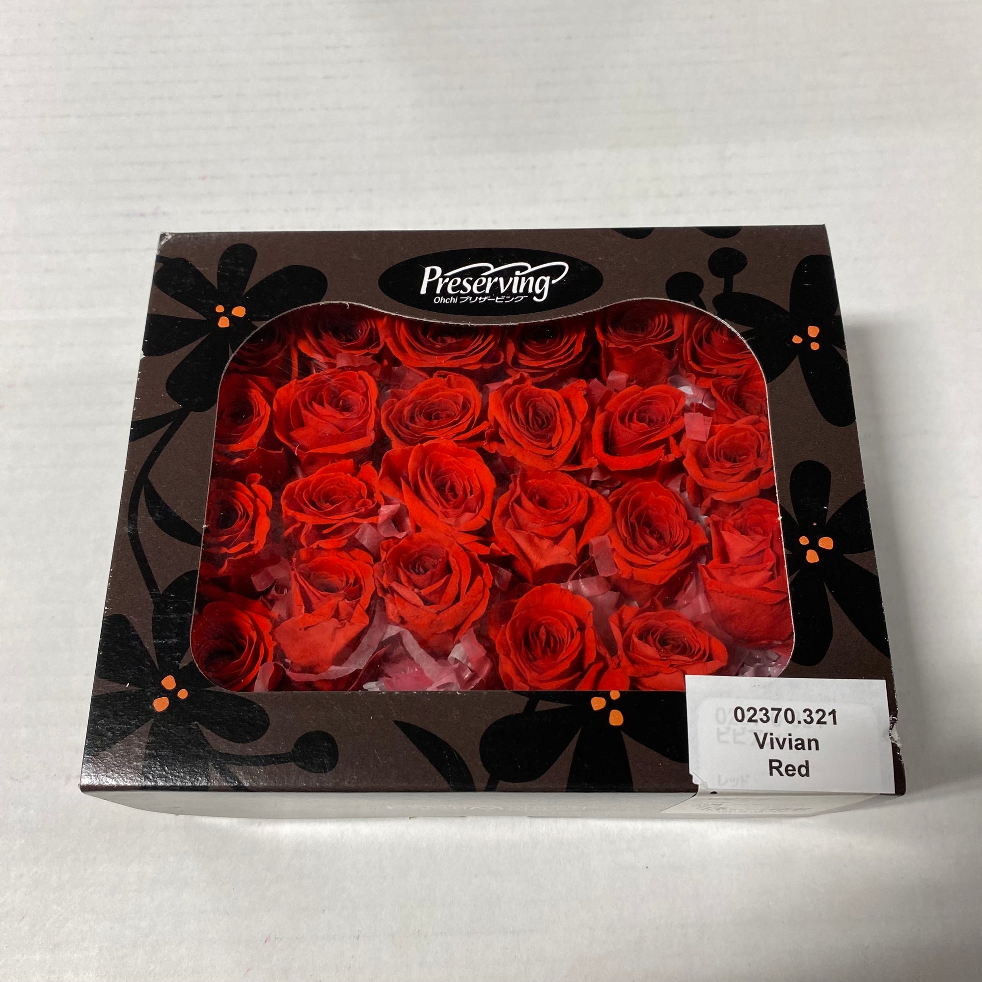 Rose Heads 'Preserved' (Various Colours & Sizes)