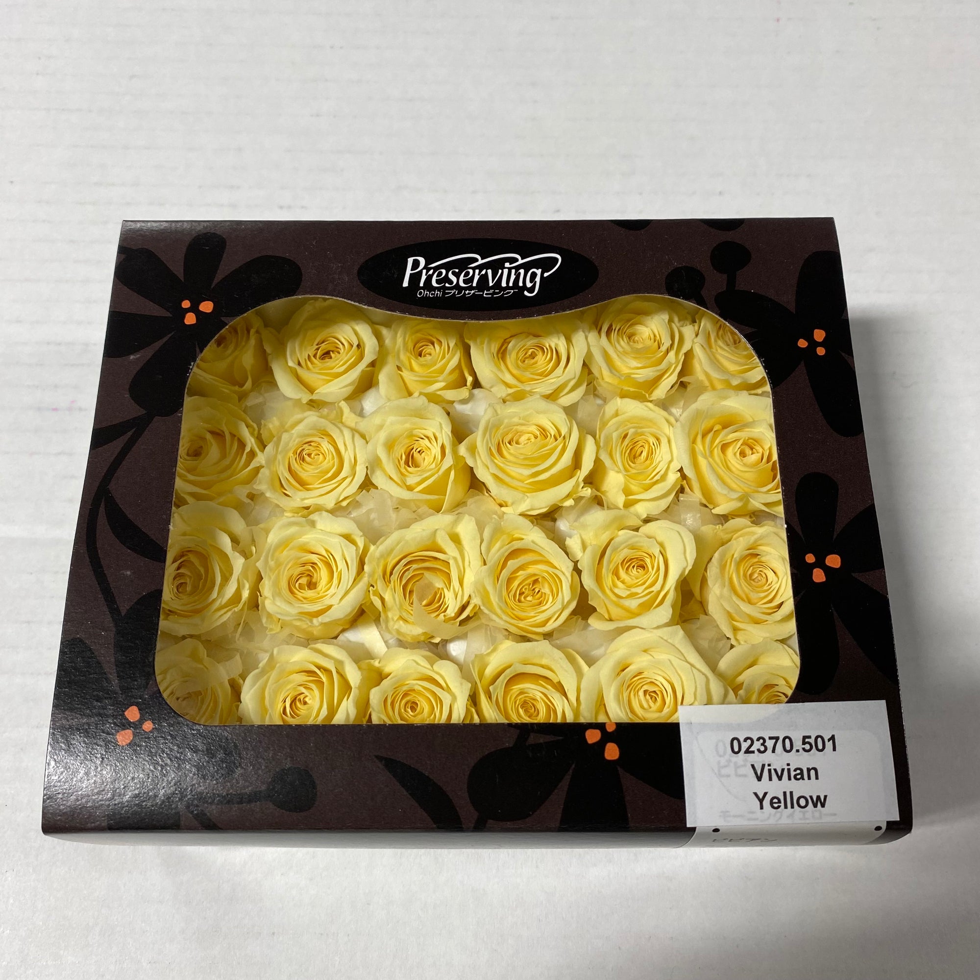 Rose Heads 'Preserved' (Various Colours & Sizes)