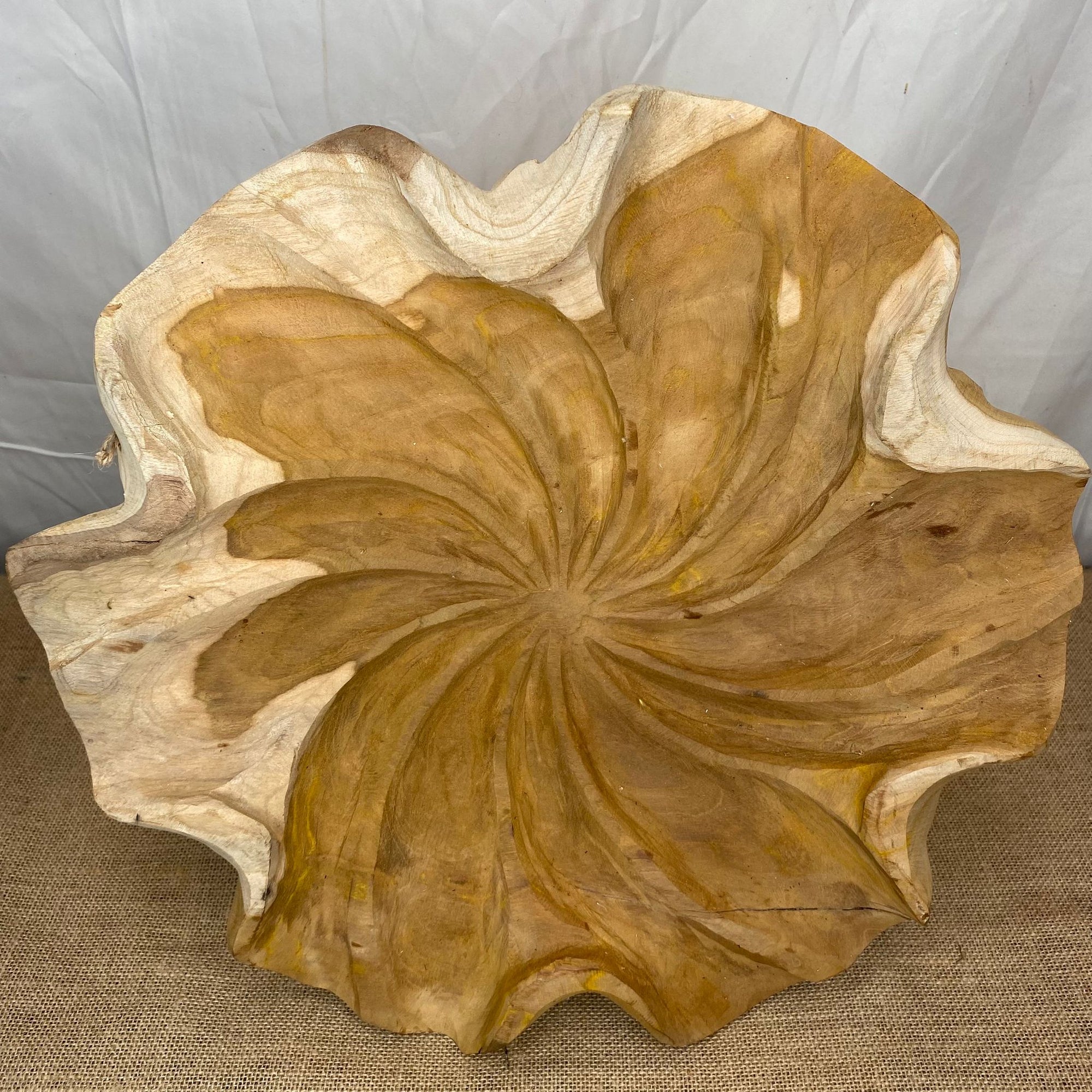 Teak Bowl 'Bunga' DRY (Various Sizes)