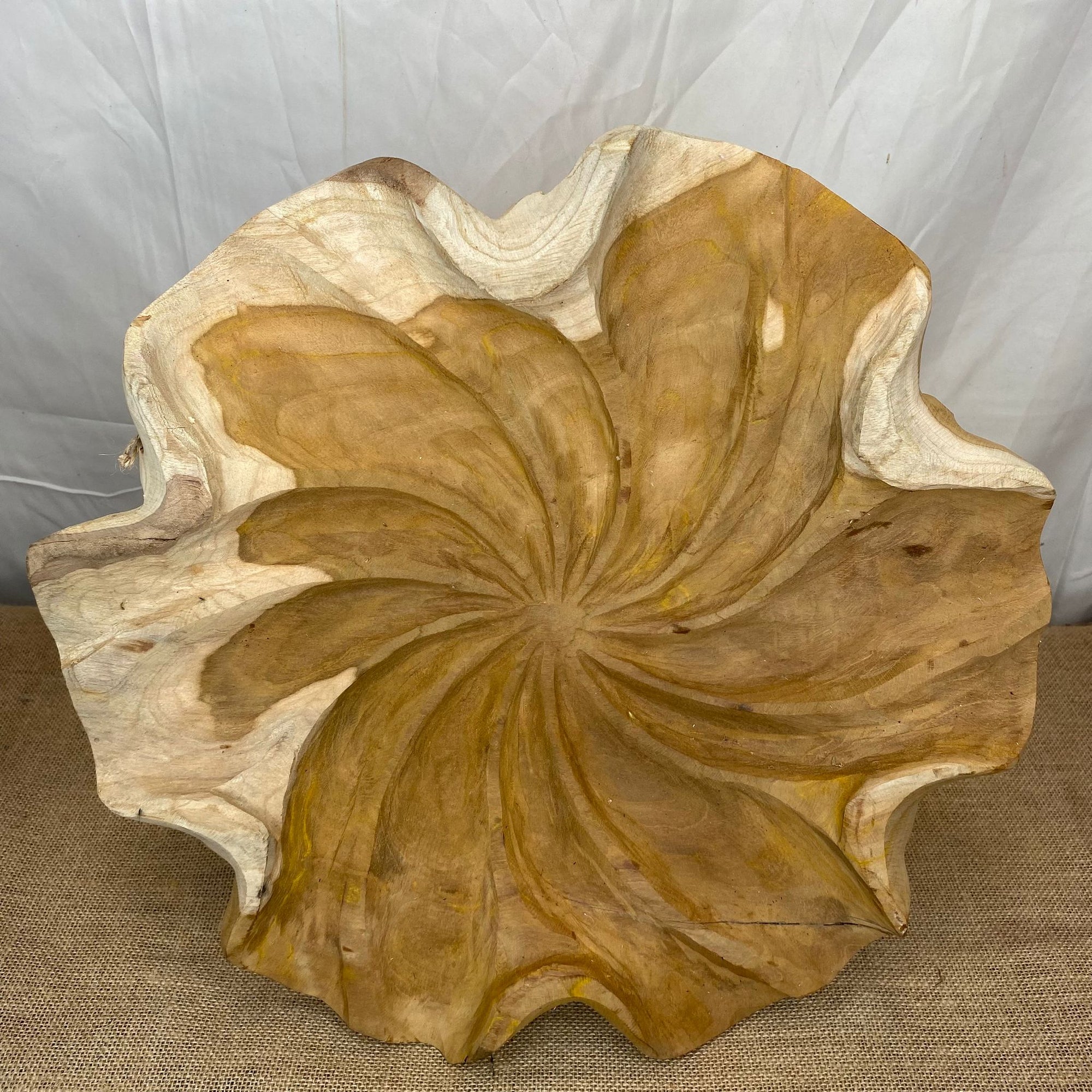 Teak Bowl 'Bunga' DRY (Various Sizes)