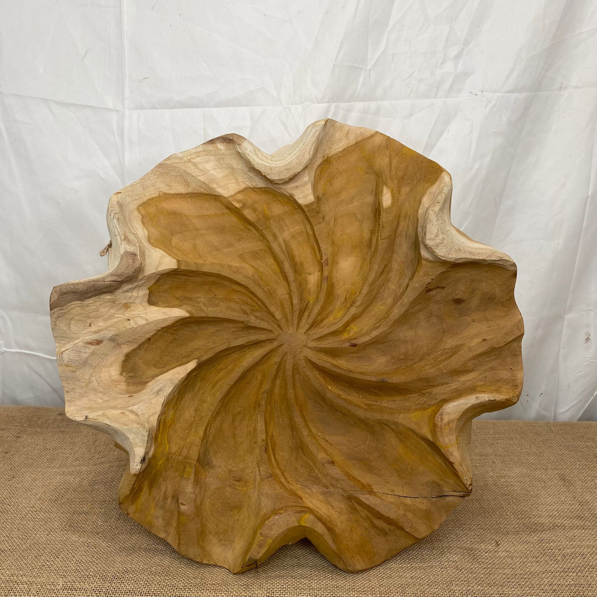 Teak Bowl 'Bunga' DRY (Various Sizes)