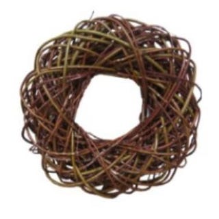 Wreath &#39;Willow&#39; (Natural) (DRY) (Various Sizes)