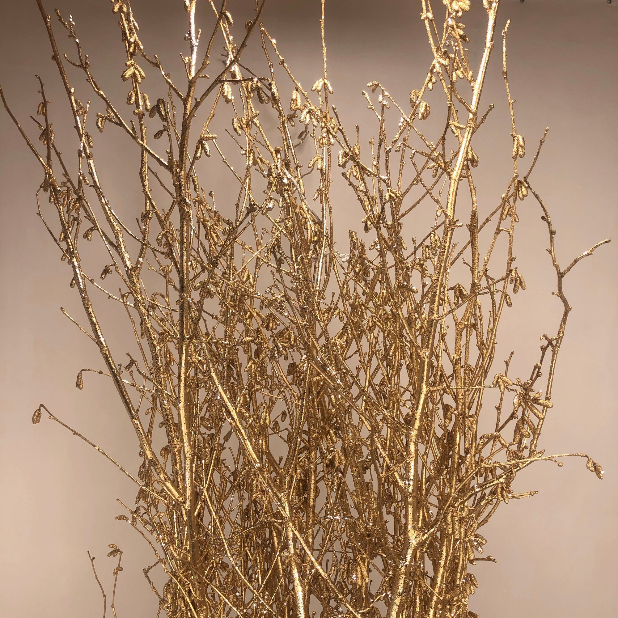 Hazel Catkin 4' (Painted/Glitter) (Various Colours)