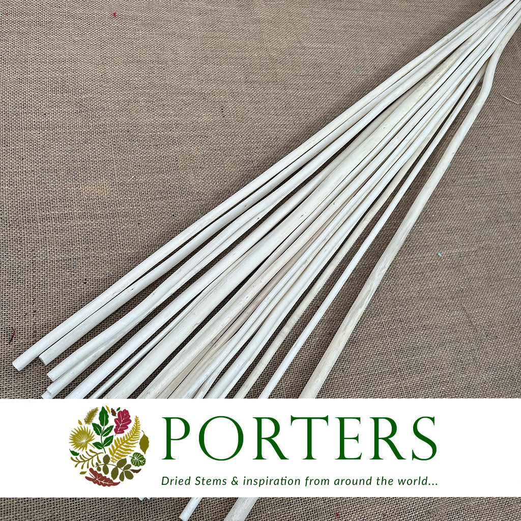 Jute Stick 125cm (x25) (Bleached)