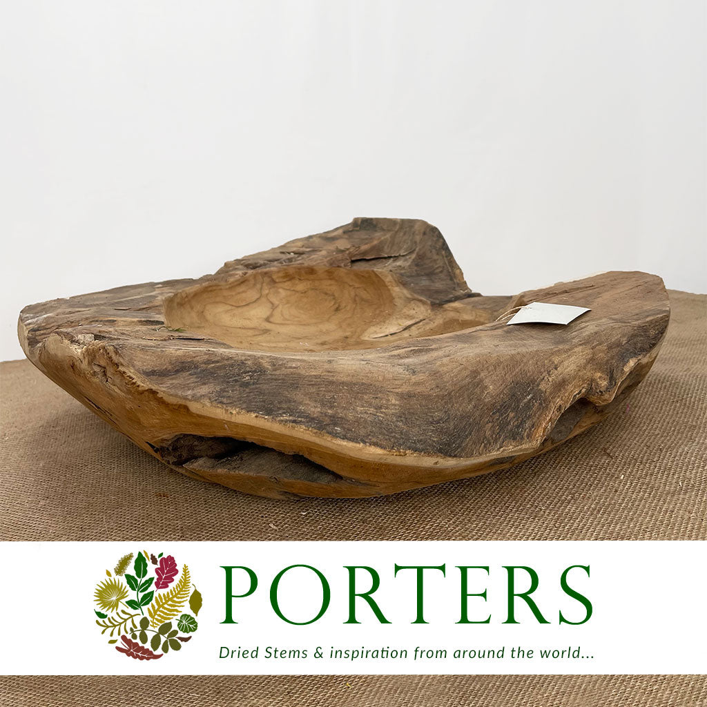 Teak 'Bowl' (Erosi) DRY (Various Widths)