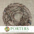 Wreath 'Crazy Vine' (Half Open) (Natural) (DRY) (Various Sizes)