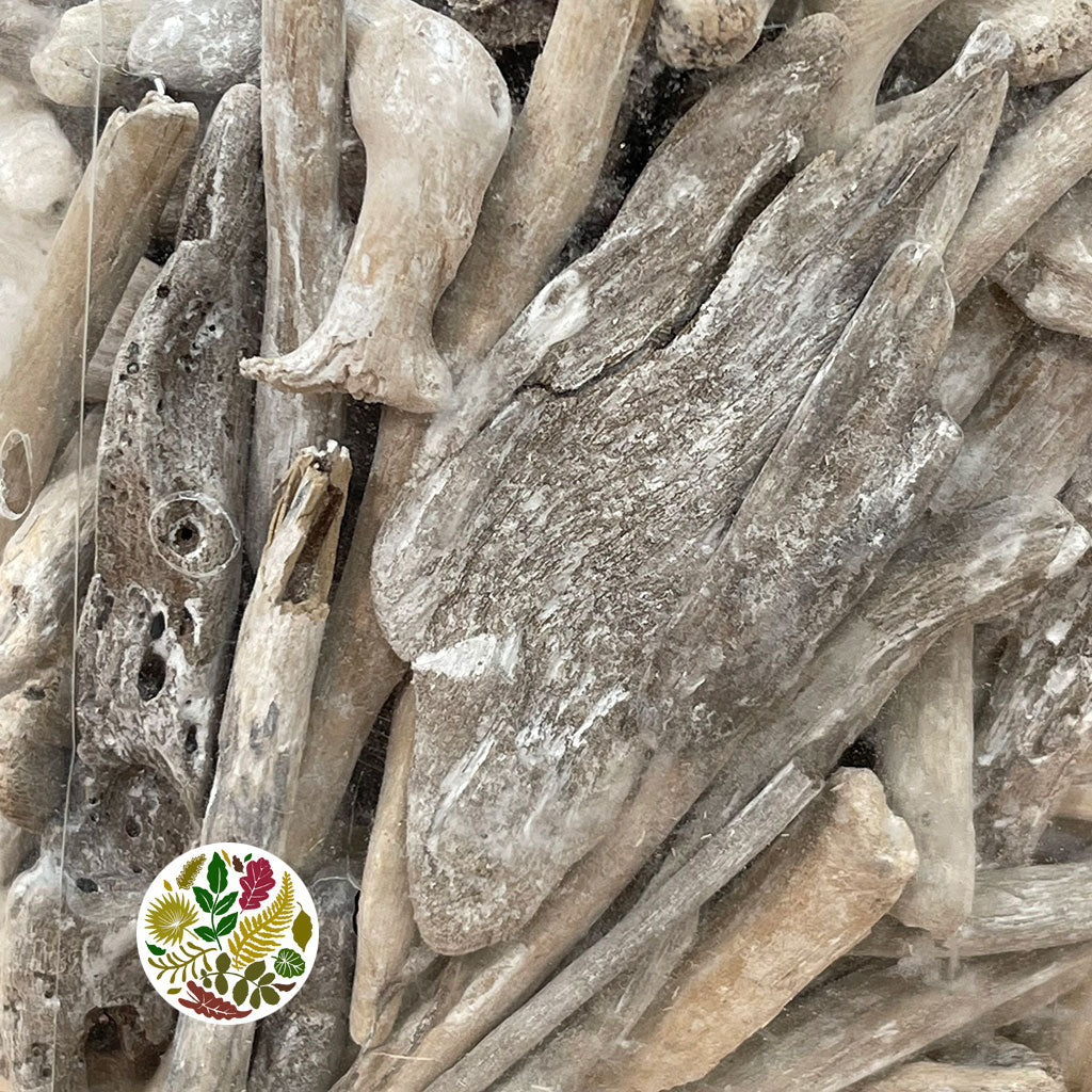 Driftwood &#39;Chips&#39; (White Wash) DRY (500g)