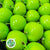 Waxed Apples Bright Green Tray (x30)