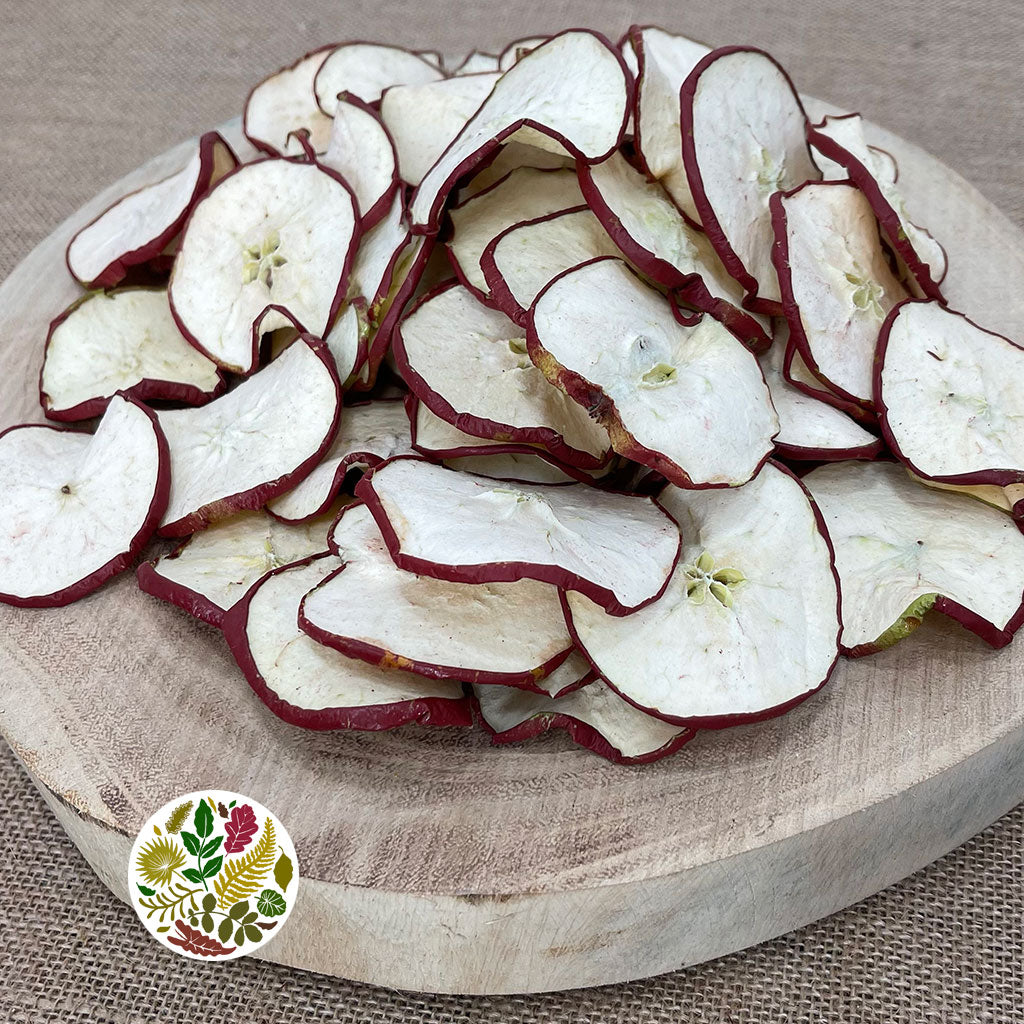 Apple Fruit &#39;Slices&#39; DRY (Natural Red) 200g