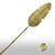 Artificial 'Bamboo Leaf' (Gold) (DRY) 190cm (Per Stem)