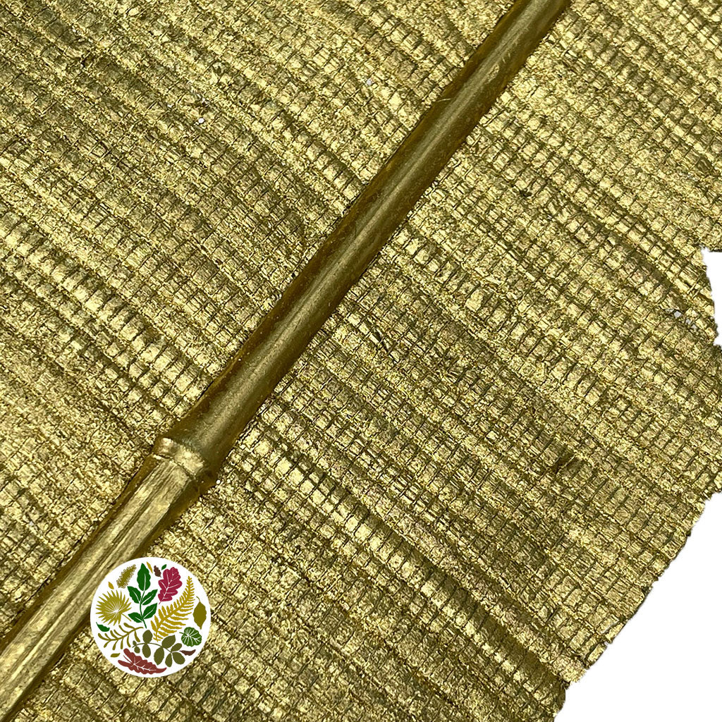 Artificial &#39;Bamboo Leaf&#39; (Gold) (DRY) 190cm (Per Stem)