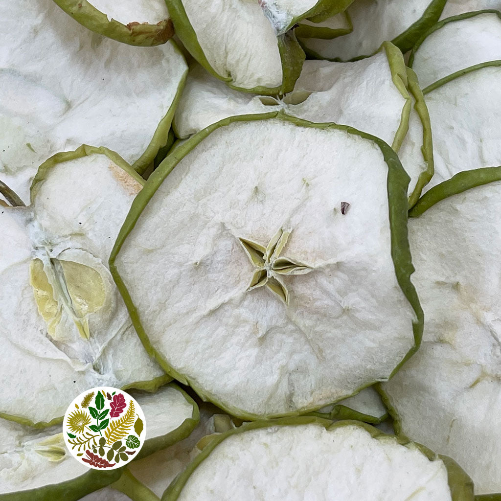 Apple Fruit &#39;Slices&#39; DRY (Natural Green) 200g