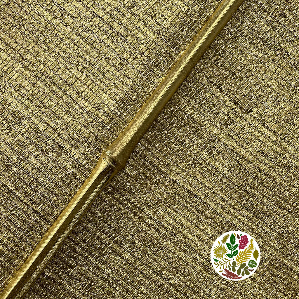 Artificial &#39;Bamboo Leaf&#39; (Gold) (DRY) 140cm (Per Stem)
