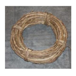 Wreath &#39;Woven&#39; (Natural) (DRY) 35cm