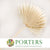 Palm 'Fan Palm' (Bleached) (DRY) 55cm (x6)