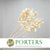 Hydrangea Flower 'Noriutsuga' (Small Leaf) (Bleached) (DRY) (x2)