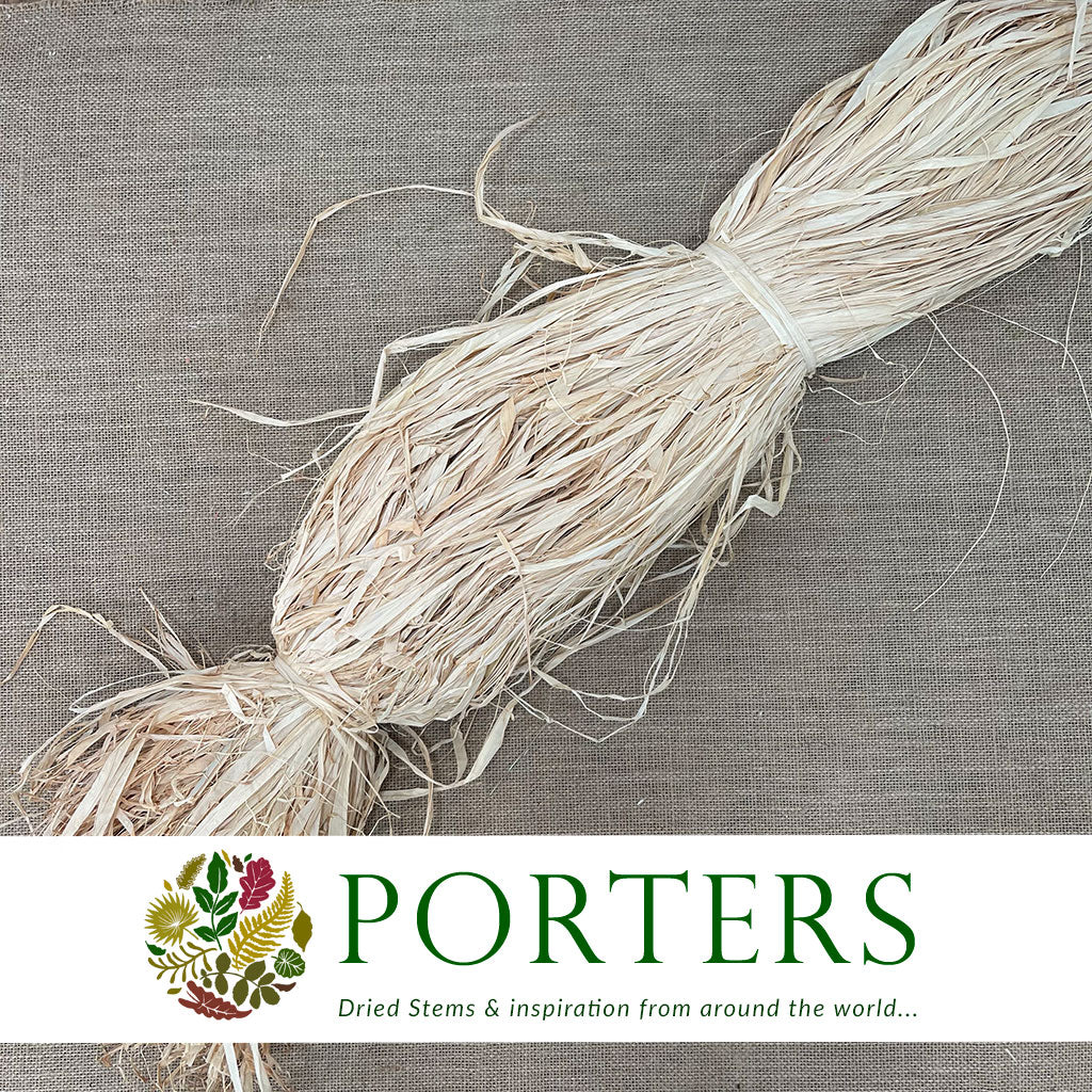 Raffia &#39;Hanks&#39; (Natural) (1kg)