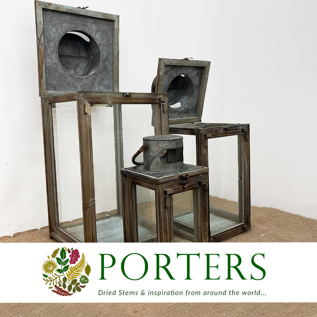 Lantern &#39;Classic Home sq.&#39;(set of 3)